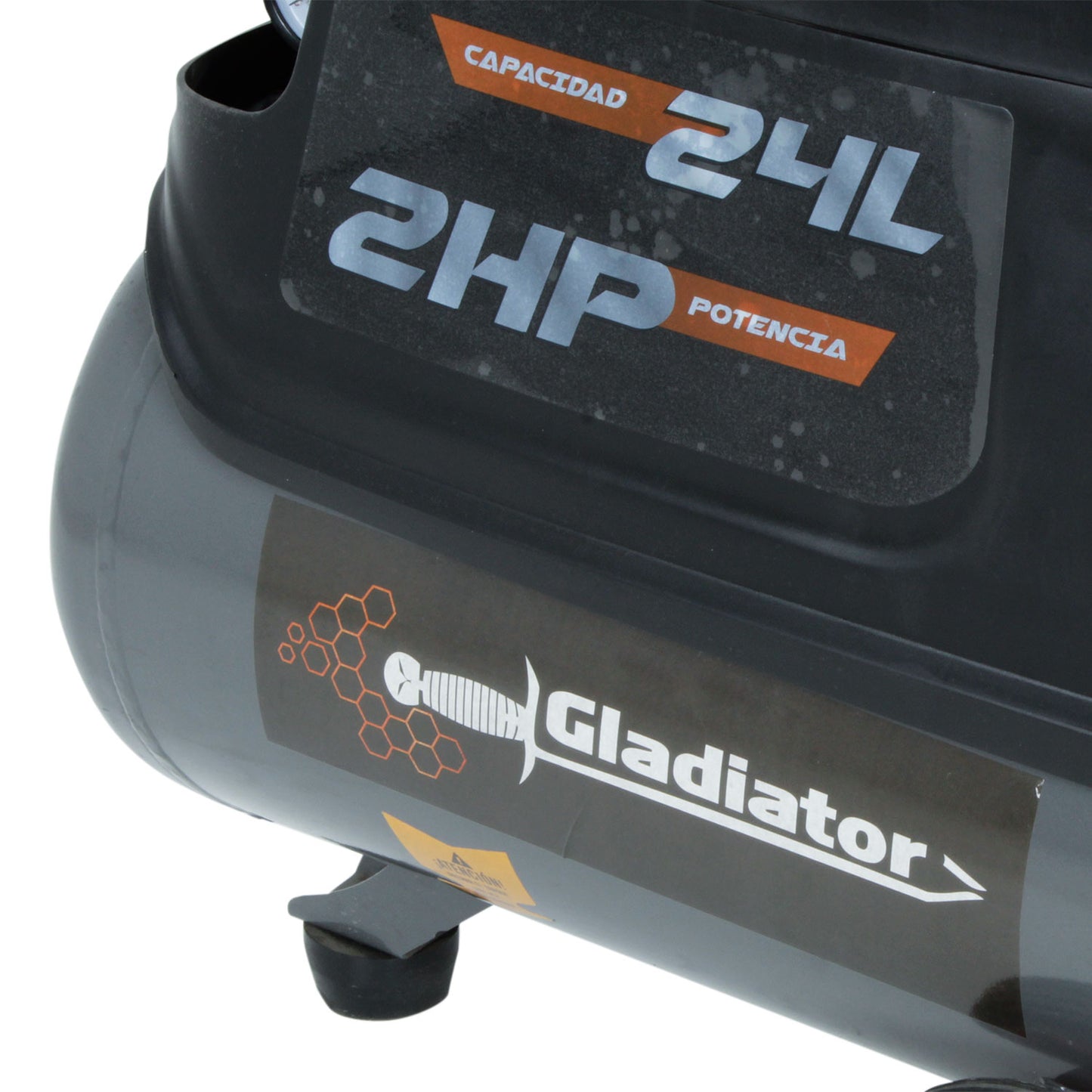 Compresor 2HP 24L 220V - Uso Hogar y Trabajo Liviano