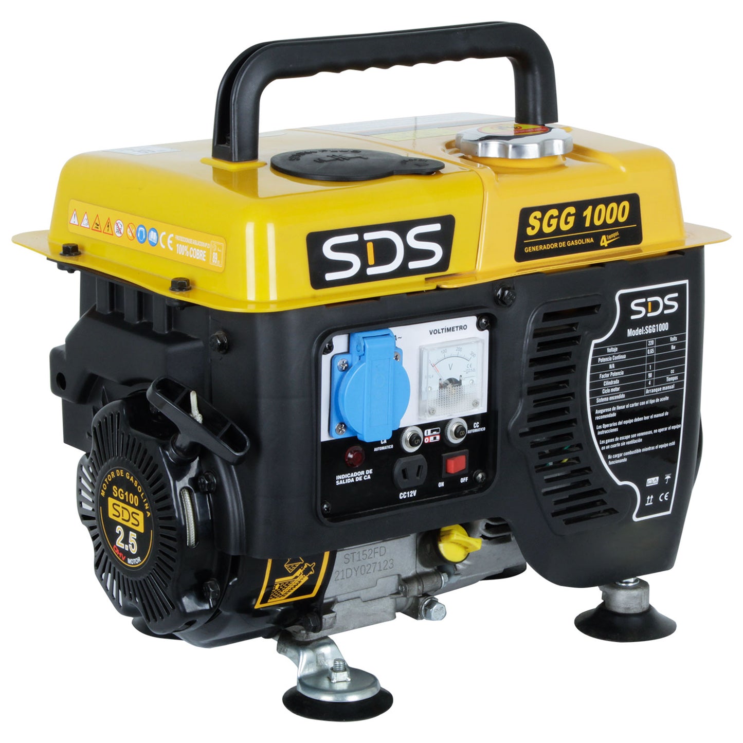 Generador gasolina SDS Power SGG-1000 0,8 kW 220V