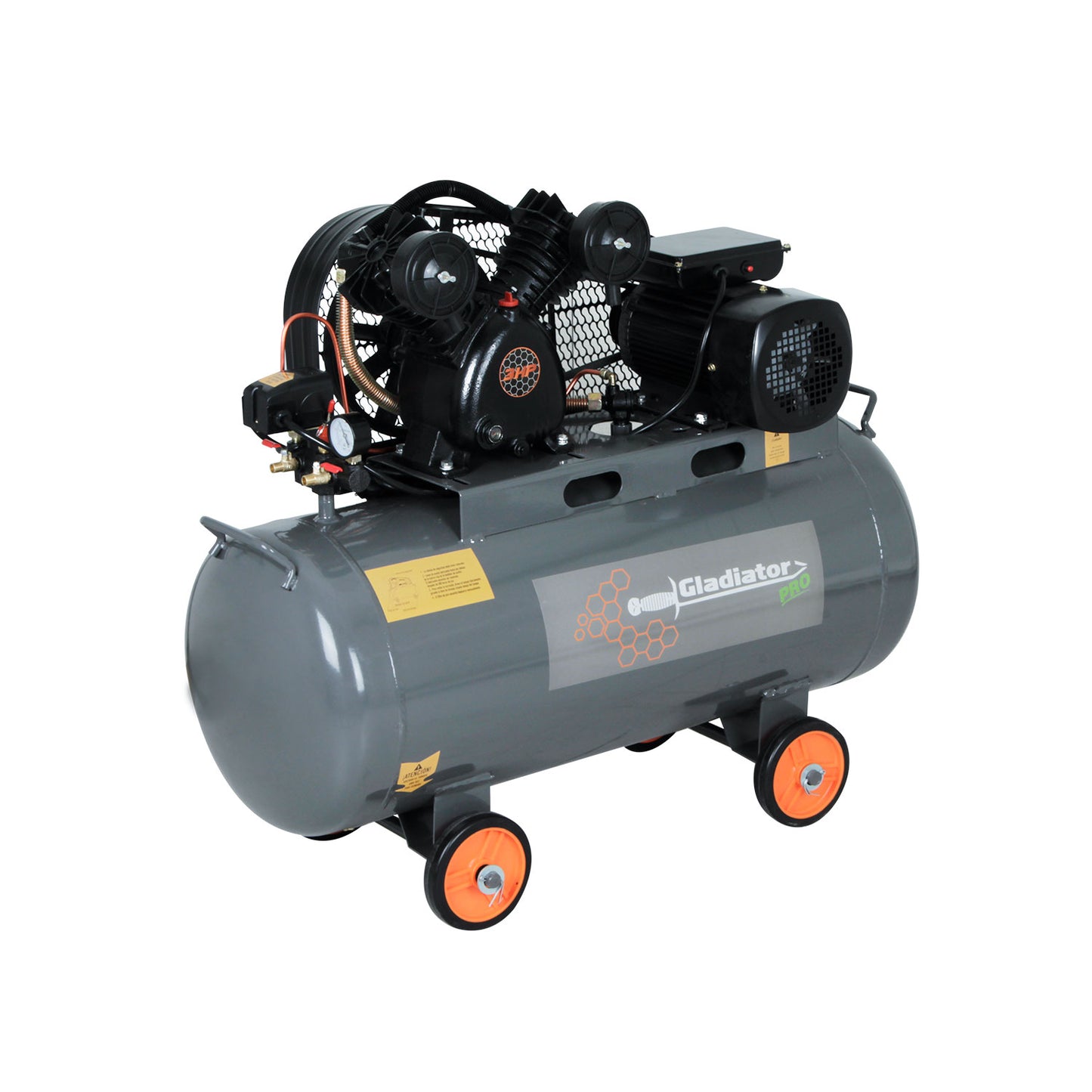 Compresor de aire Gladiator CE810 3HP 100L 220V