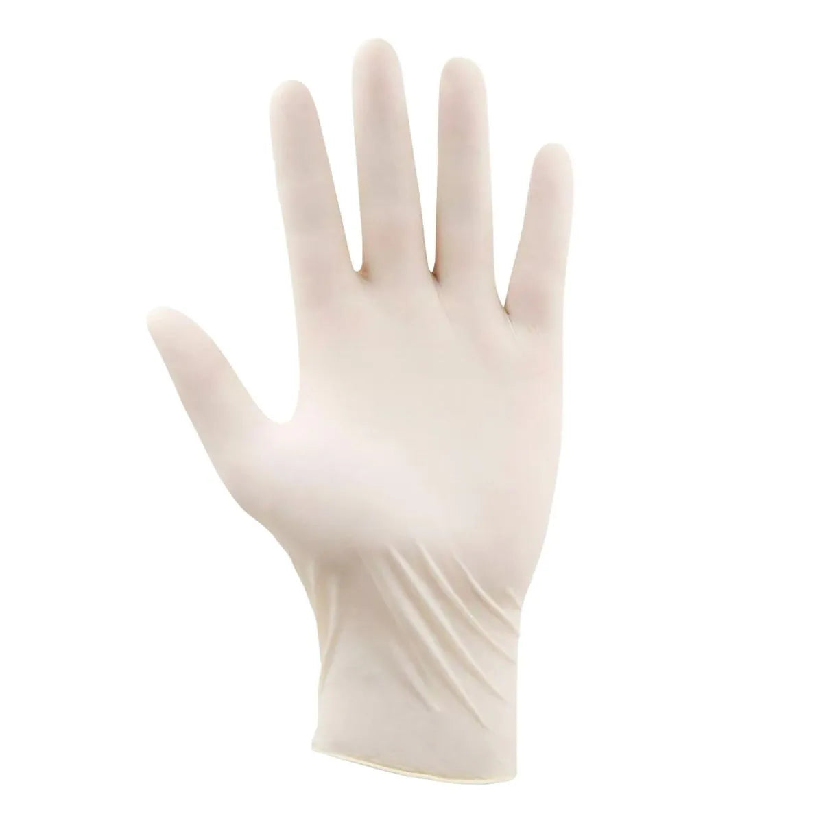 Guante Sintético de Látex Blanco Desechable (100u)