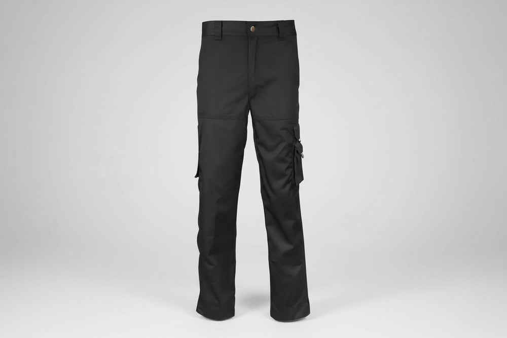 Pantalón Cargo Gabardina Negro UV