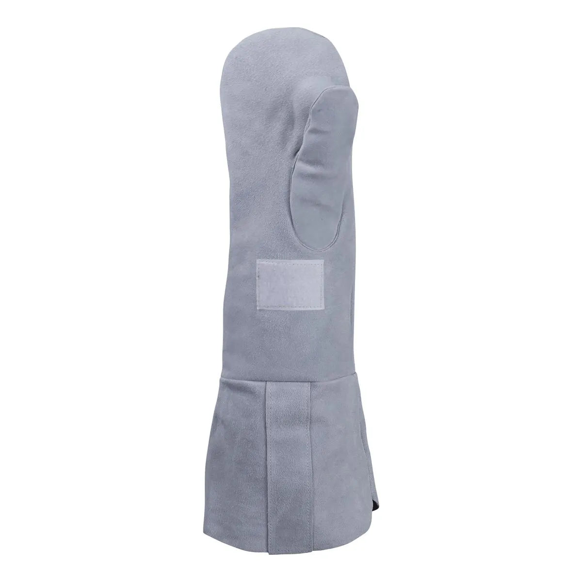 Mitón de Cuero de Descarne para Calor – 58 cm Forro de Lana