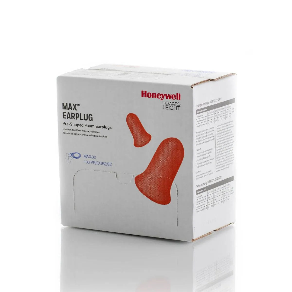 Tapón auditivo sin cordón (200 Pares)