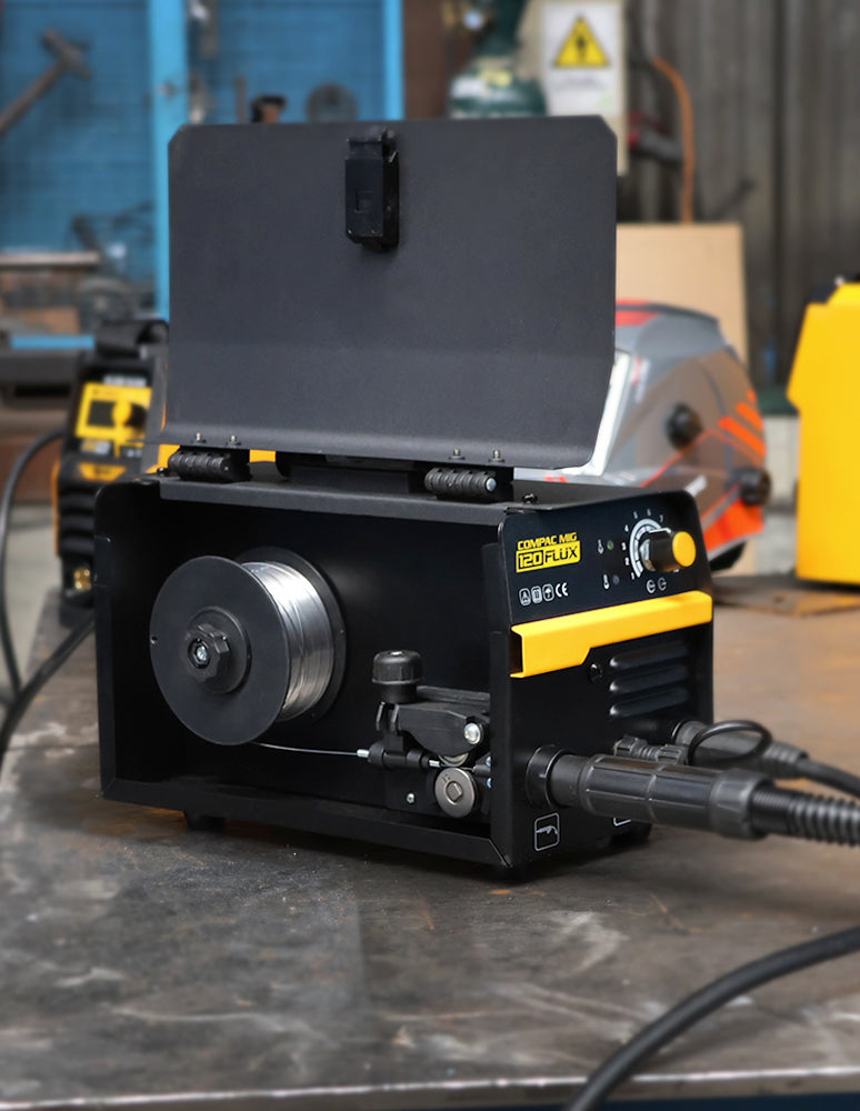 Soldadora 120A COMPAC MIG-120FX (MIG FLUX - MMA - TIG)