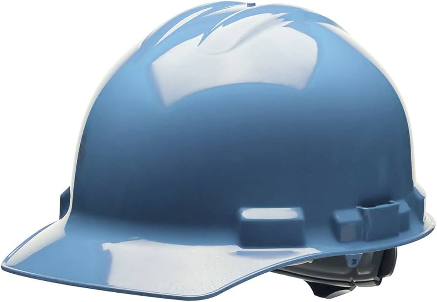 Casco de Seguridad Azul dieléctrico