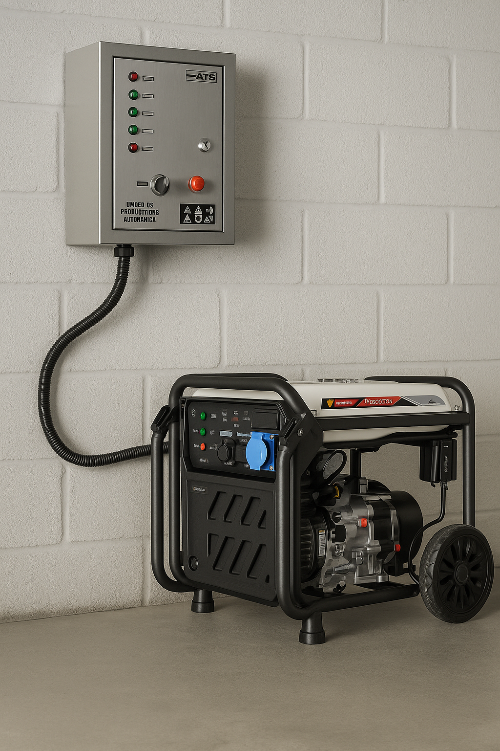 ATS para Generador Inverter Krafter KR9000iD | Transferencia Automática