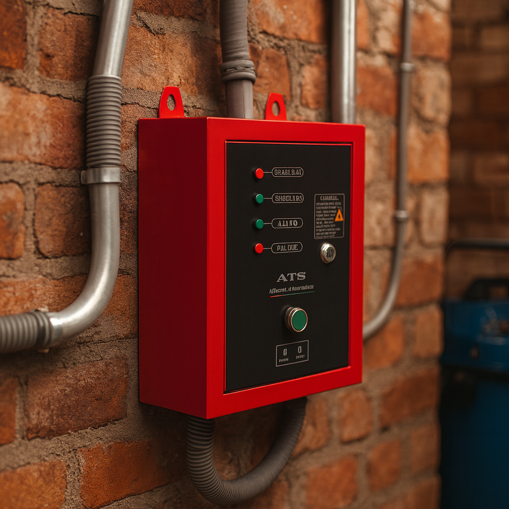 ATS para Generador Diésel Krafter KRD5000EA-M | Transferencia Automática