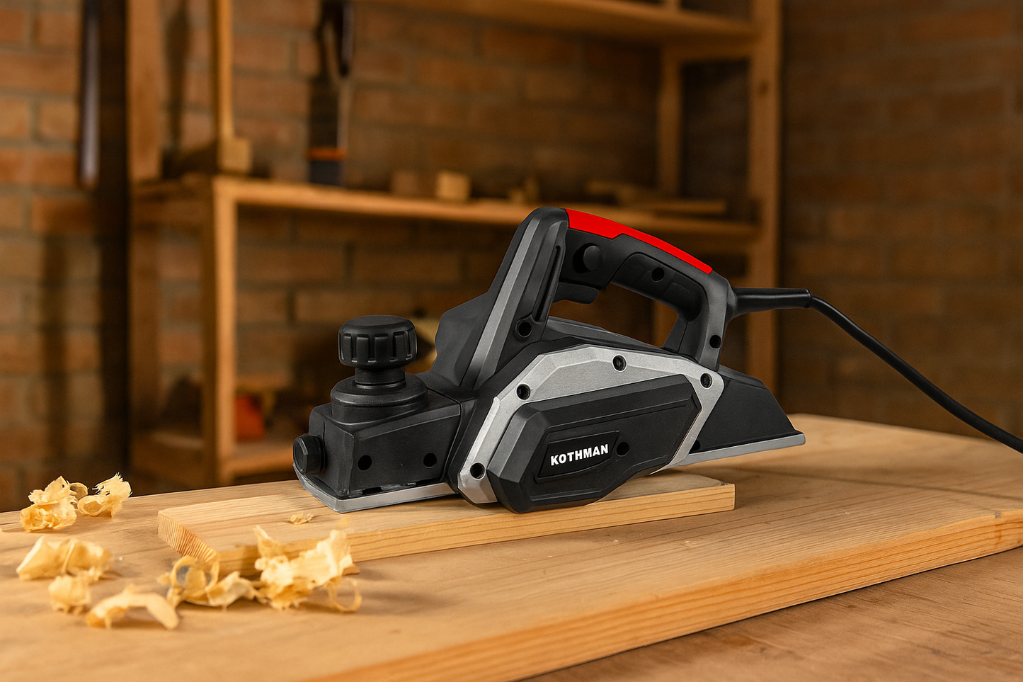 Cepillo Eléctrico de 82 mm 710 w