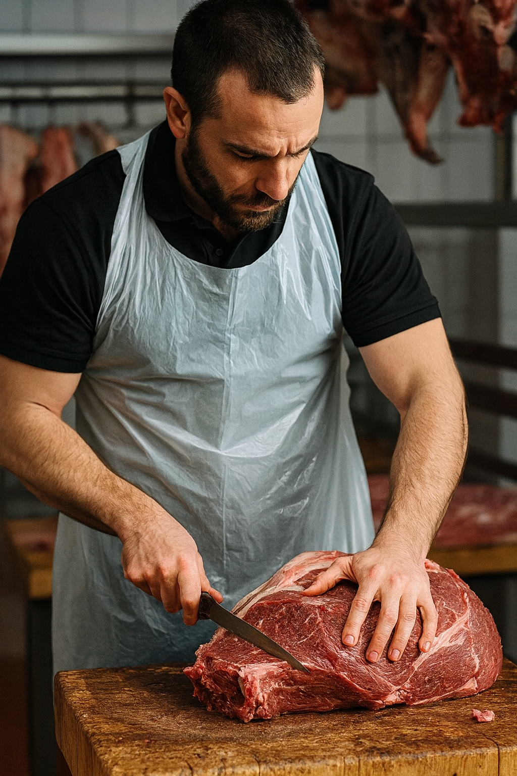 Pechera Desechable Plástica HDPE Bolsa 100U