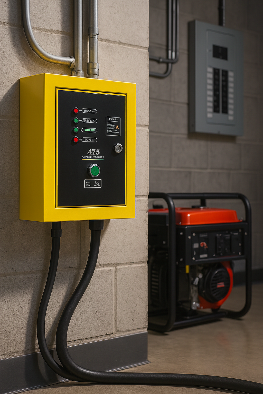 ATS para Generador Gasolina Krafter KI6000E