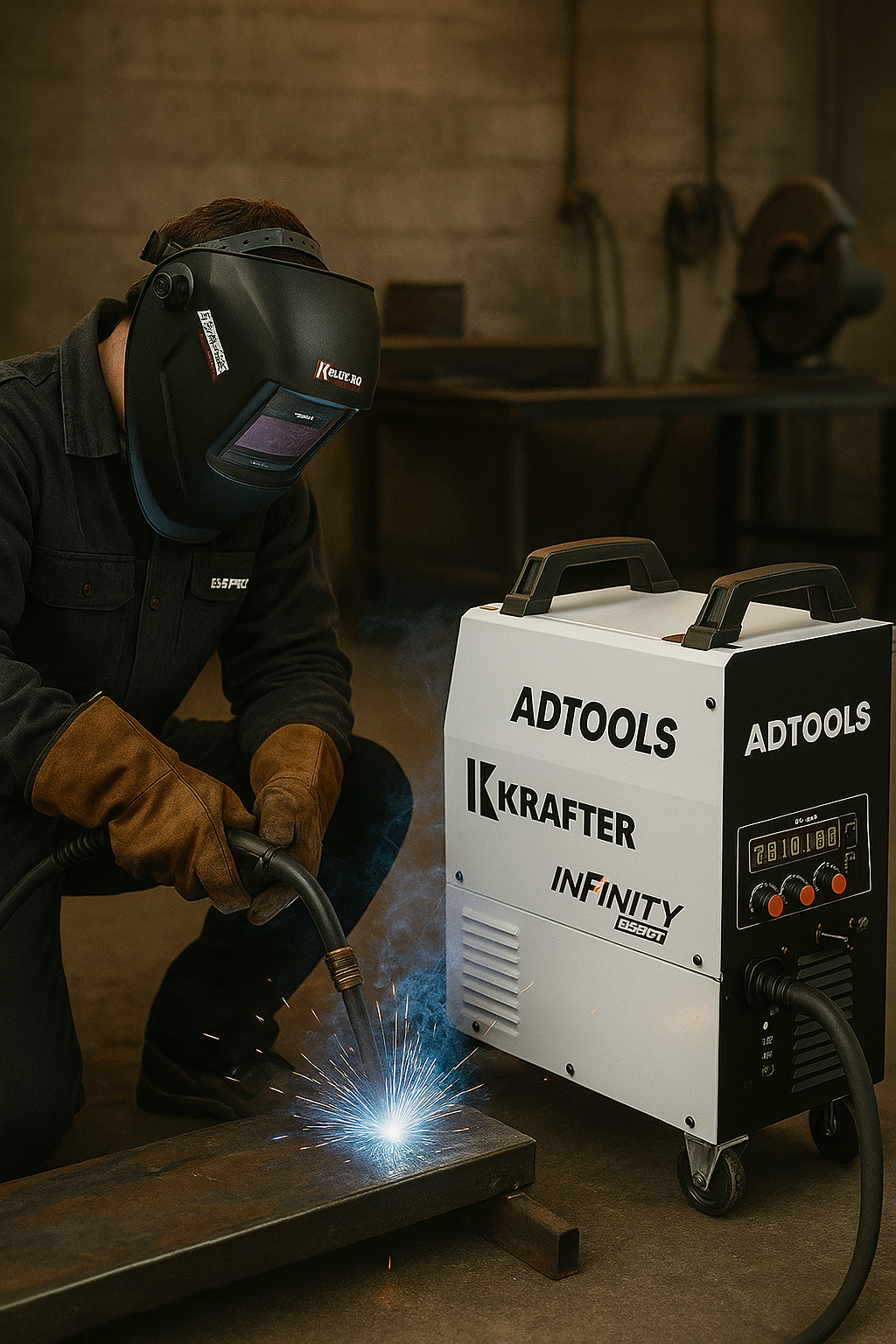 Soldadora KRAFTER MIG-250T