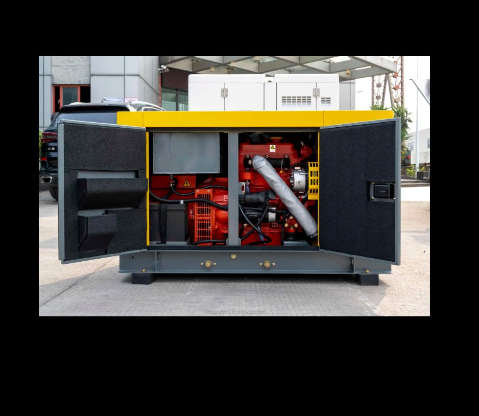 Generador Diésel 10 kVA con ATS – Energía Automática para Hogar y Negocio