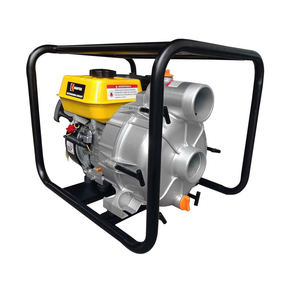 Motobomba Gasolina 3"X3" Trash Agua turbia de 7Hp KR80T