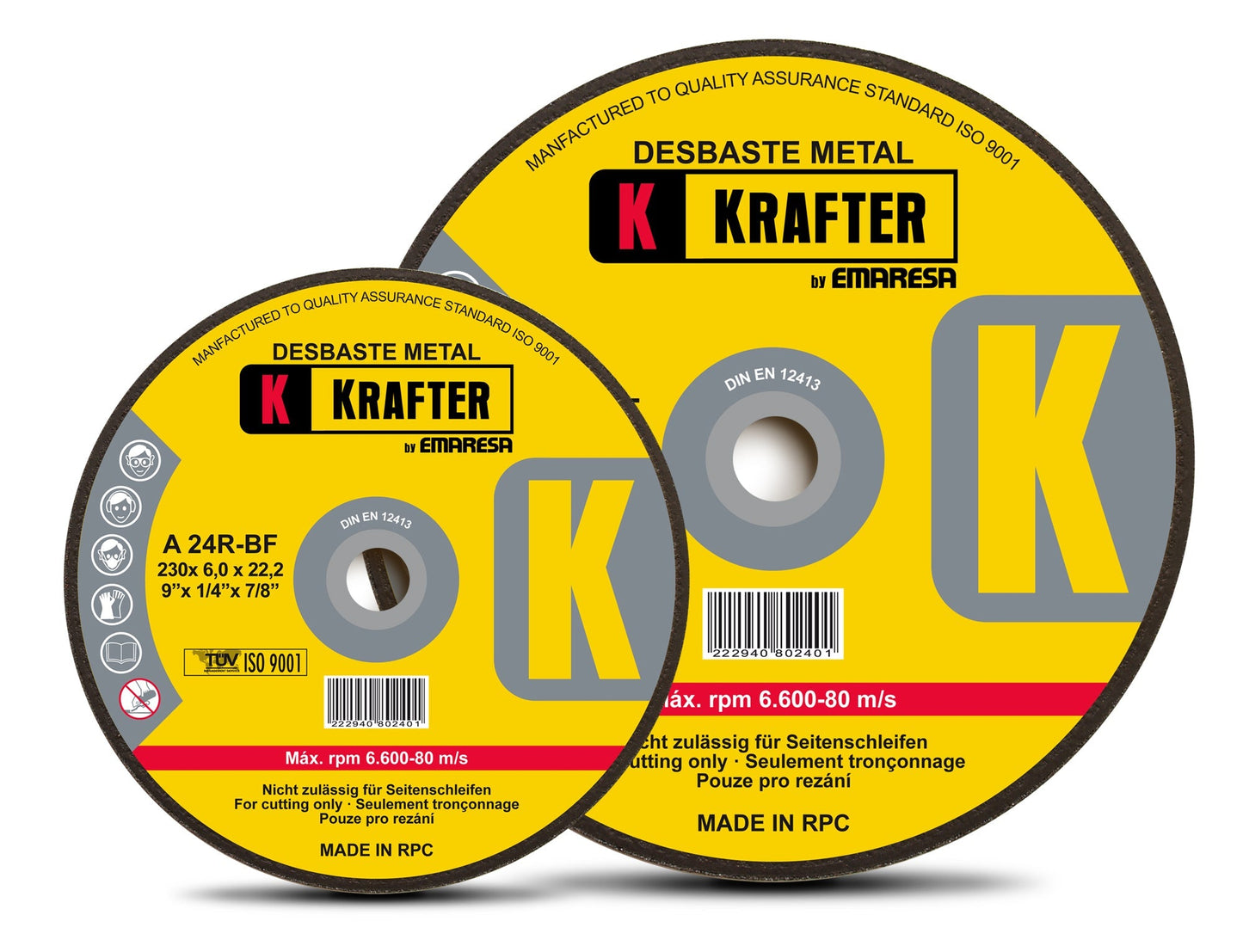 Disco Corte Metal 14″ Fino 3.0mm (25 unid)