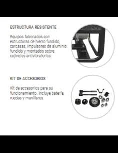 Motobomba Diesel de Caudal 2"X2" de 4,2 HP SDP50CL
