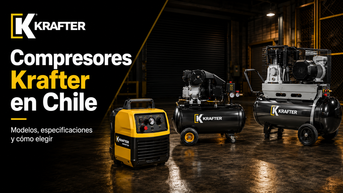 Compresores Krafter en Chile: modelos, especificaciones y cómo elegir