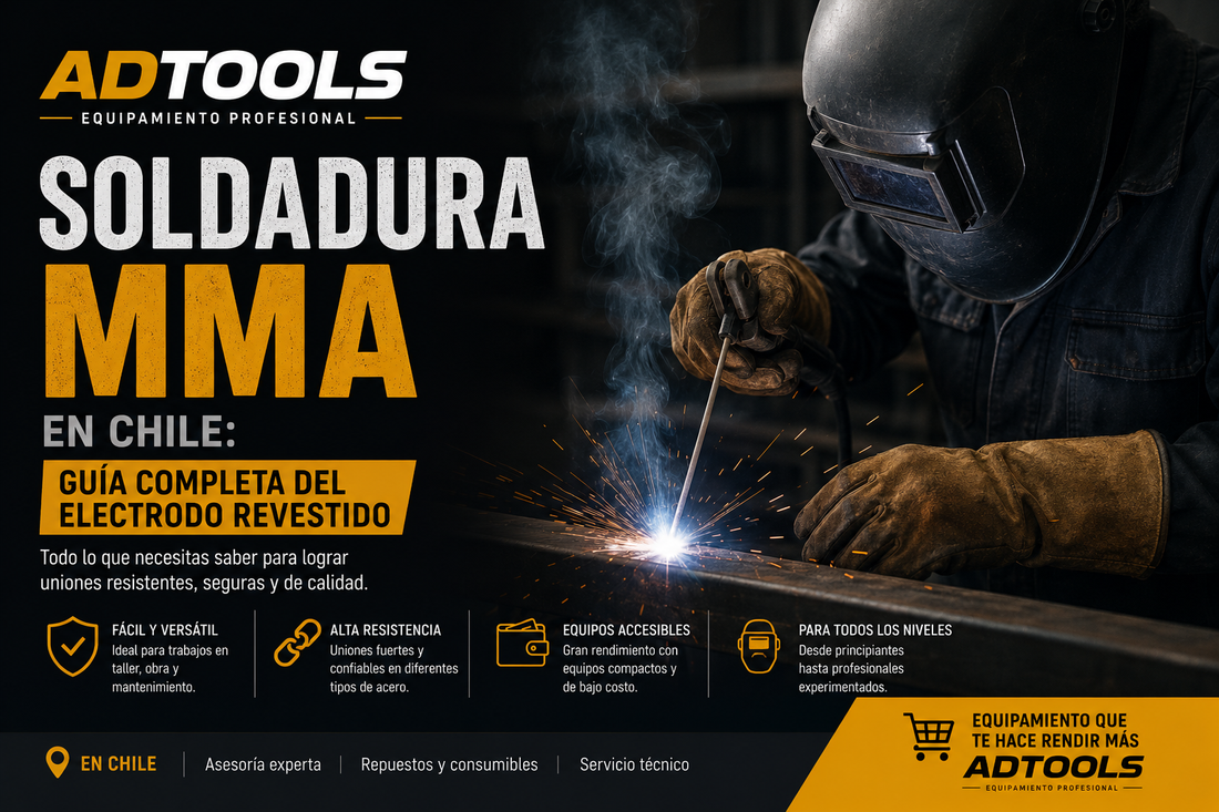 Soldadura MMA en Chile: Guía completa del electrodo revestido