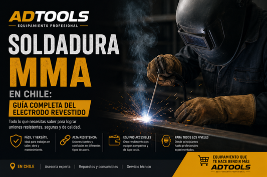 Soldadura MMA en Chile: Guía completa del electrodo revestido