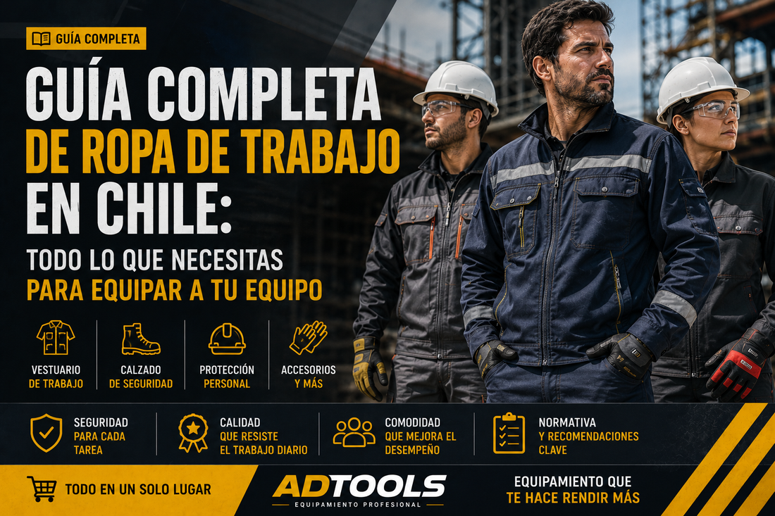 Guía completa de ropa de trabajo en Chile: todo lo que necesitas para equipar a tu equipo