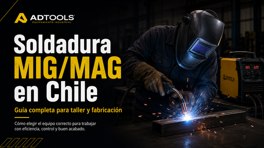 Soldadura MIG/MAG en Chile: Guía completa para taller y fabricación