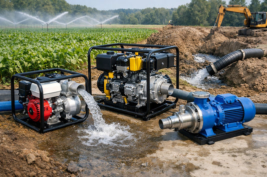 Motobombas, electrobombas y motores para aplicaciones agrícolas e industriales