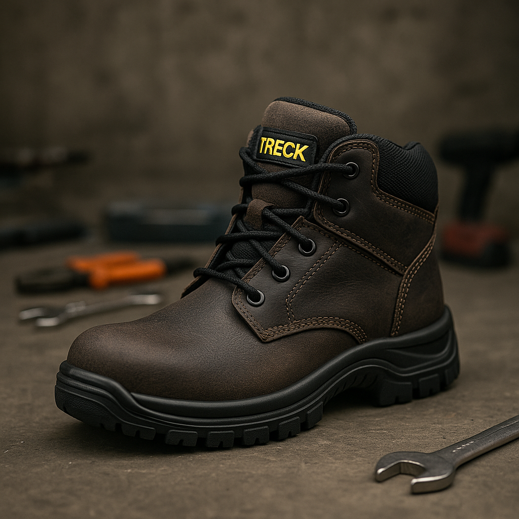Botines de Seguridad Treck: Resistencia y Confort para el Trabajo Diario