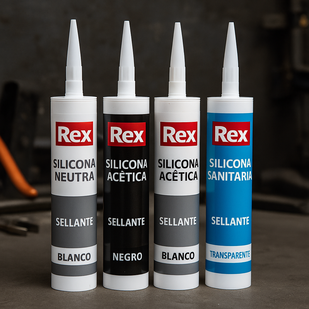 Siliconas Rex en Adtools.cl: Sellado Profesional con Calidad Garantizada