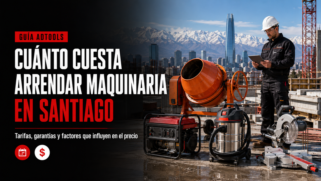 Cuánto cuesta arrendar maquinaria en Santiago: precios y factores clave