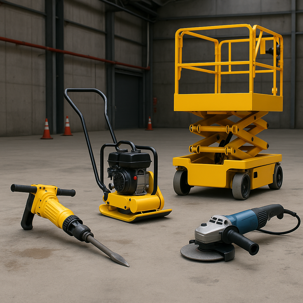 Arriendo de Maquinarias y Herramientas en Adtools.cl: La Forma Inteligente de Ejecutar su Proyecto