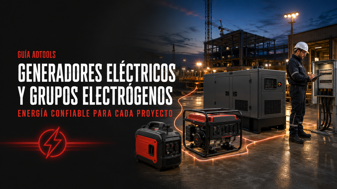 Generadores eléctricos y grupos electrógenos: energía confiable para cada proyecto