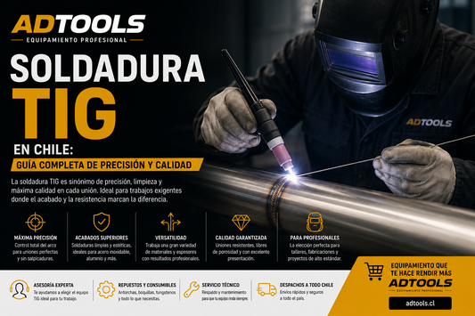 Soldadura TIG en Chile: Guía completa de precisión y calidad