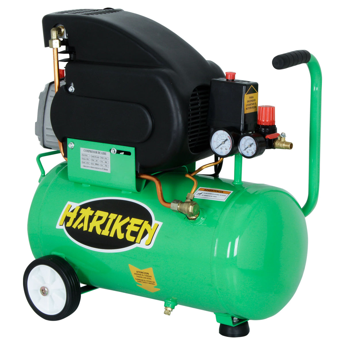Compresor de Aire Hariken HK2-24L 2HP 24L | 220V
