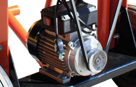 Betonera eléctrica de 150lt  Liviana y Resistente