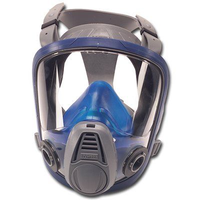 Respirador Full Face para labores en ambientes contaminantes.