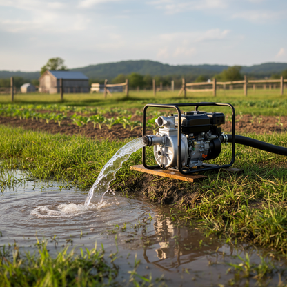 Motobomba 2pulgadas Agua limpia Gasolina