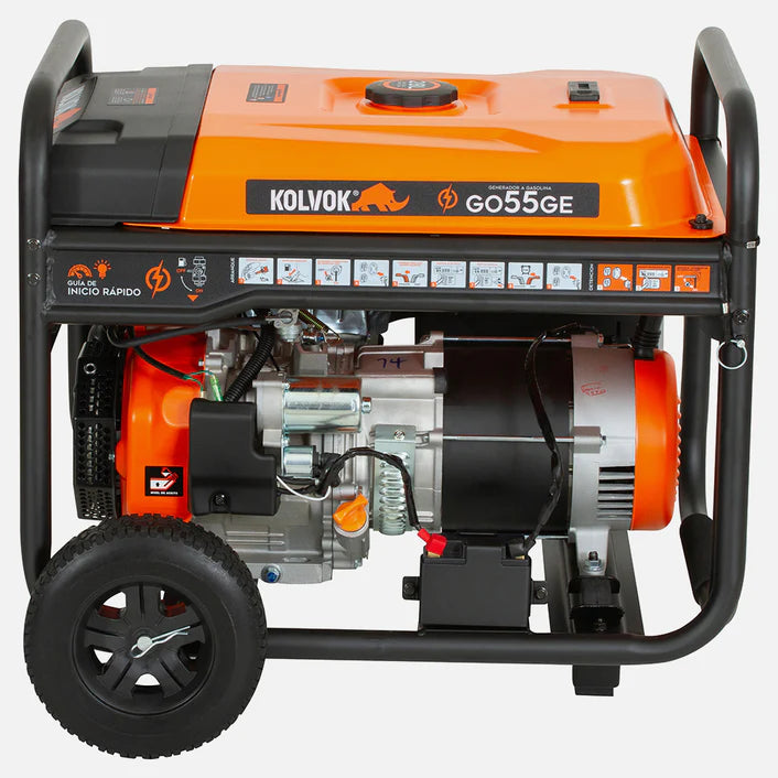 Generador Gasolina 5.5 Kw GO55GE Kolvok