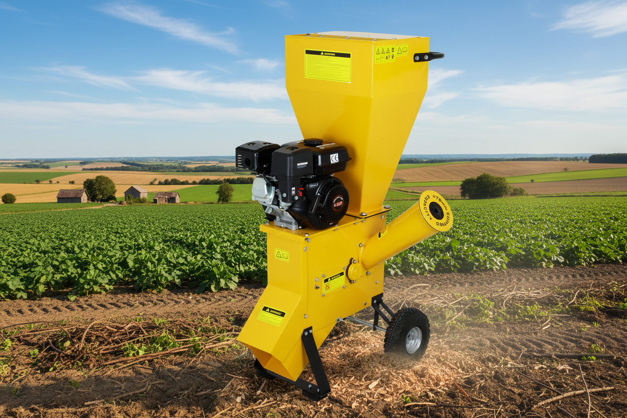 Chipeadora Gasolina 3" 6.5Hp Tolva 10"