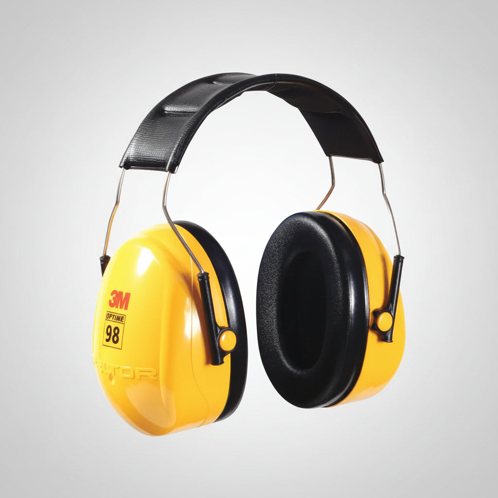 Fono Protector Auditivo 27 dB con Cintillo | Orejera Industrial para Trabajo