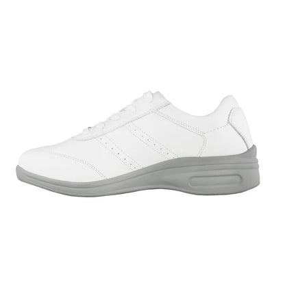 Zapatilla Ocupacional S21 Unisex Blanca y Negra | Liviana, Cómoda y Antideslizante