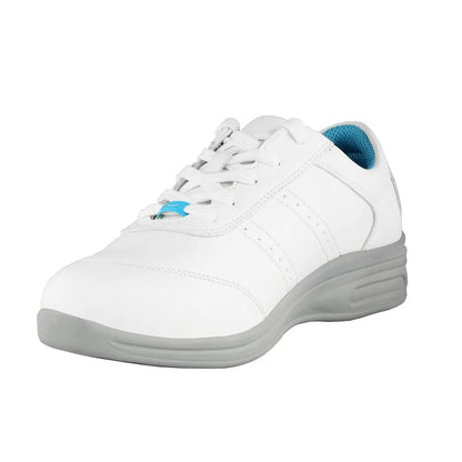 Zapatilla Ocupacional S21 Unisex Blanca y Negra | Liviana, Cómoda y Antideslizante