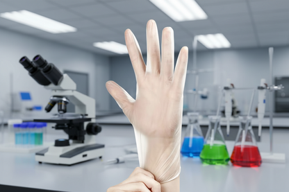 Guantes desechables de Vinilo Claro Examinación (100u)