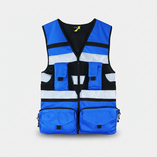 Chaleco Geólogo Miner Azul