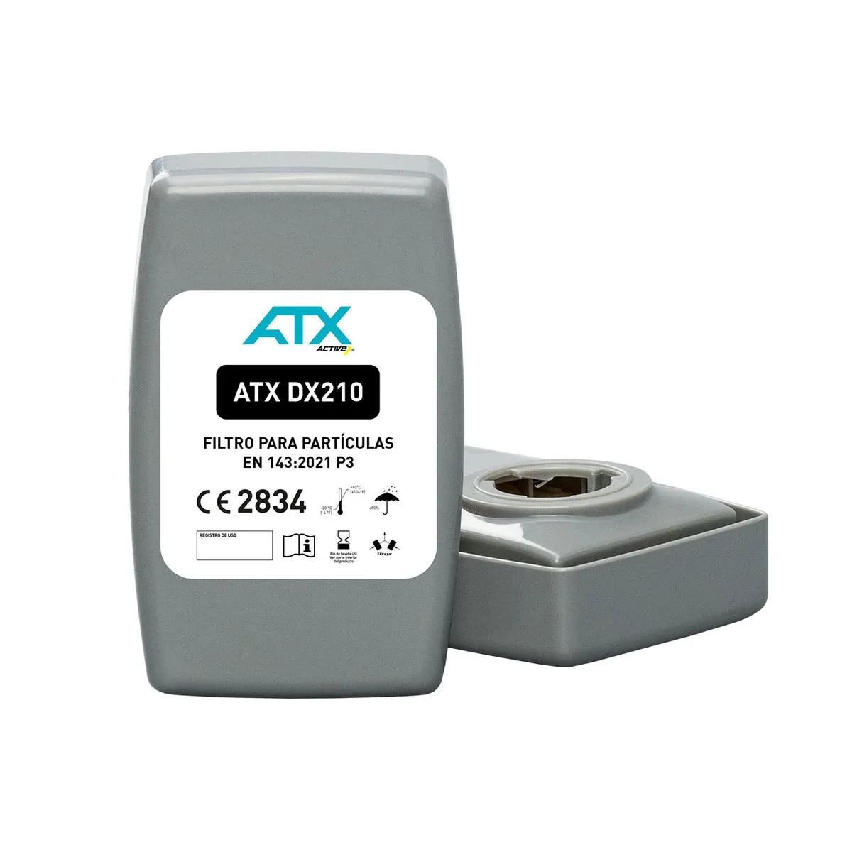 Filtros ATX Partículas P3R: Alta Protección y Durabilidad (Par)