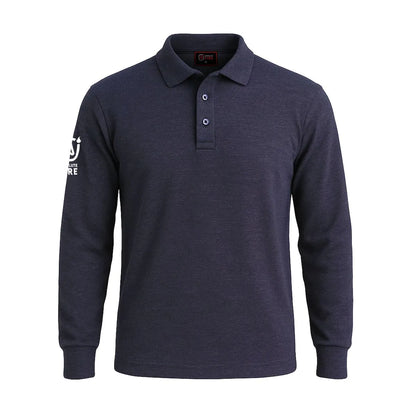 Polera Ignifuga Antiestática Azul FRPST NFPA