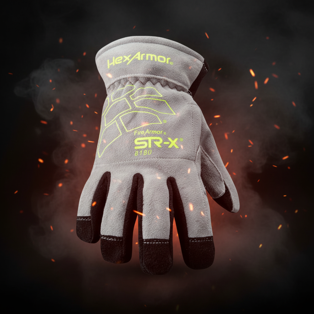Guante HexArmor FireArmor SR-X 8180 para Bombero Estructural