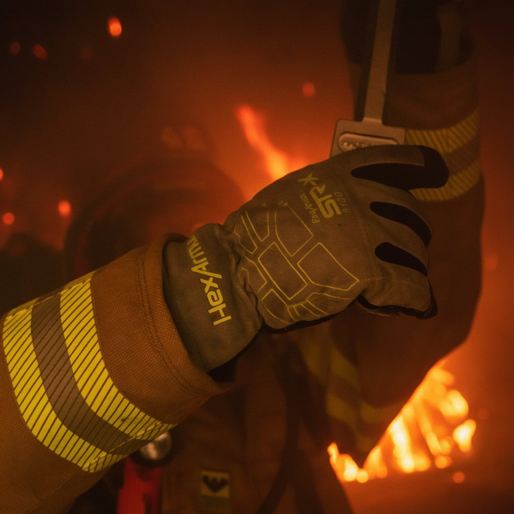 Guante HexArmor FireArmor SR-X 8180 para Bombero Estructural