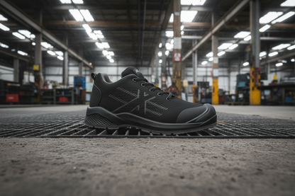 Zapato de Seguridad AX2 Antideslizante y Liviano | Uso Industrial y Trabajo Diario