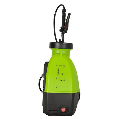 PULVERIZADOR DE ESPALDA INALÁMBRICO 15LT 18V FOREST AND GARDEN