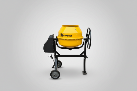 Arriendo de betonera 210 litros ideal para obras medianas.