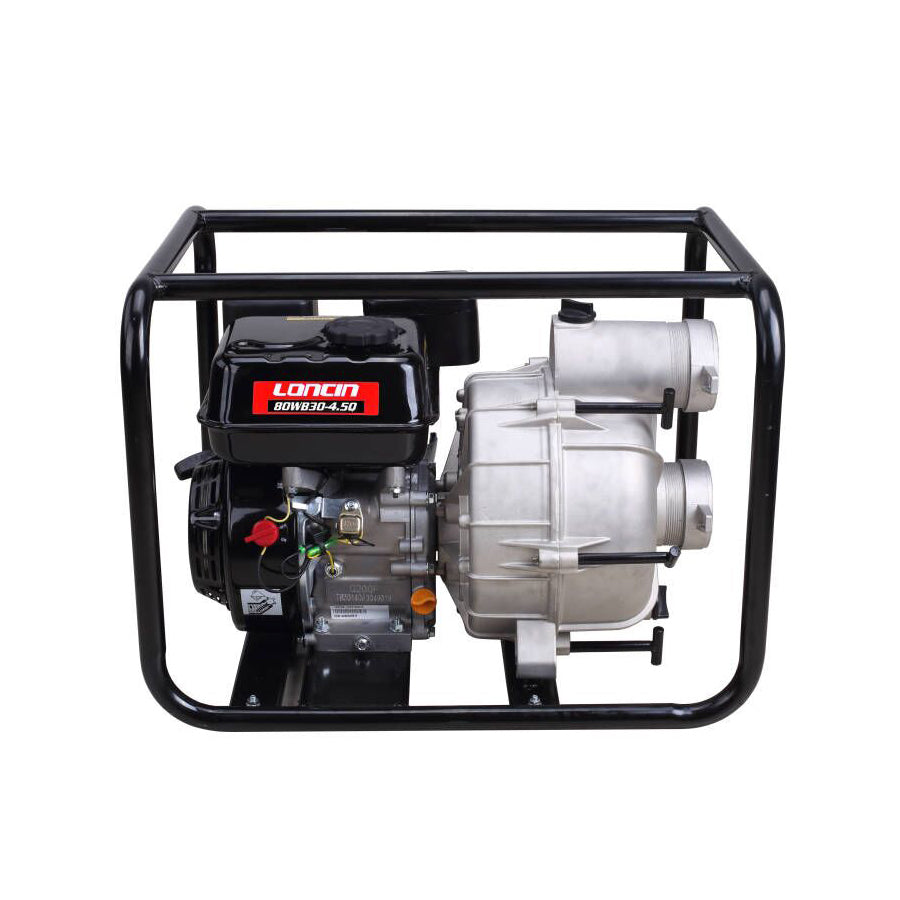 Motobomba Gasolina LONCIN 3"X3"  TRASH  (8 HP)